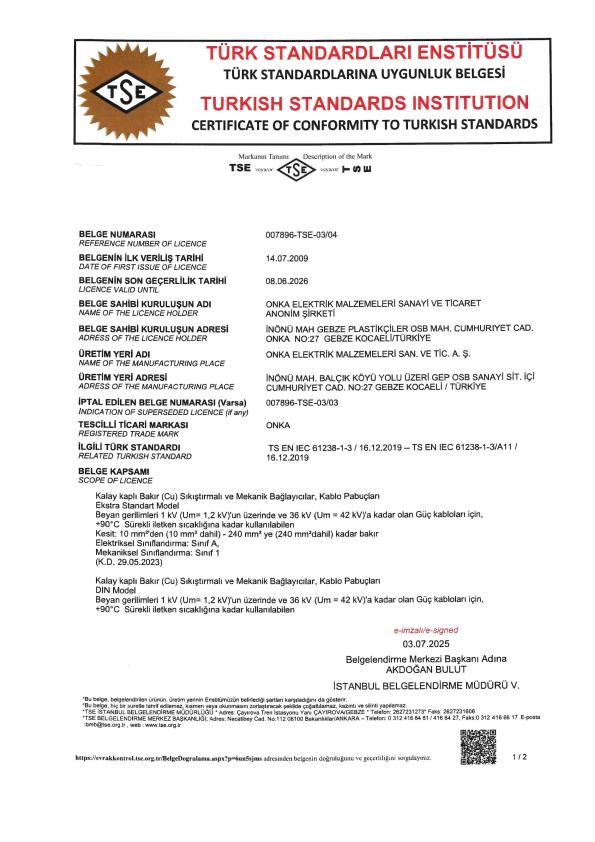 TOBB Yerli Malı Belgesi