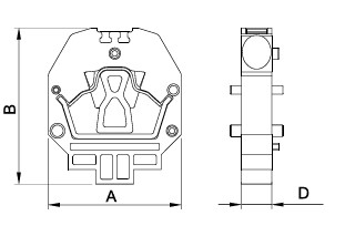 MPK-2,5mm² YAY BAĞLANTILI KÖPRÜLÜ MİNİ RAY KLEMENS