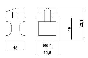 1-3-5'Lİ DAĞITICI ÜNİTELER İÇİN YÜKSELTME AYAKLARI