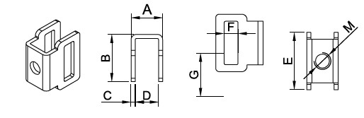 SK12 16mm² F3 GEÇMELİ BAKIR BARA KLEMENSİ 