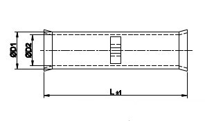 10 mm² UZUN VE KALIN TİP BAKIR EK MUF