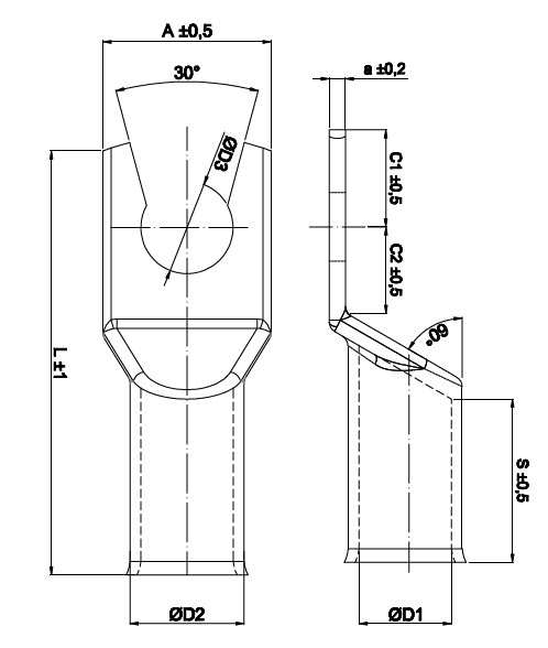 10 mm² ÇATAL TİP BAKIR SKP