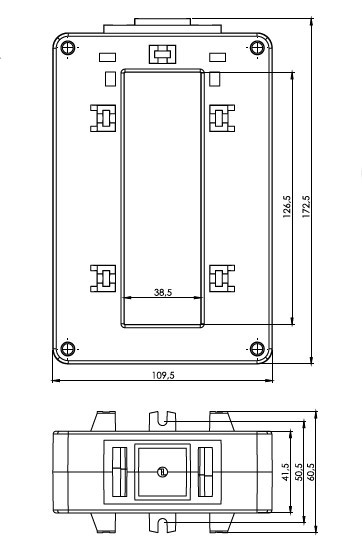 DK125 SERİSİ AKIM TRAFOSU