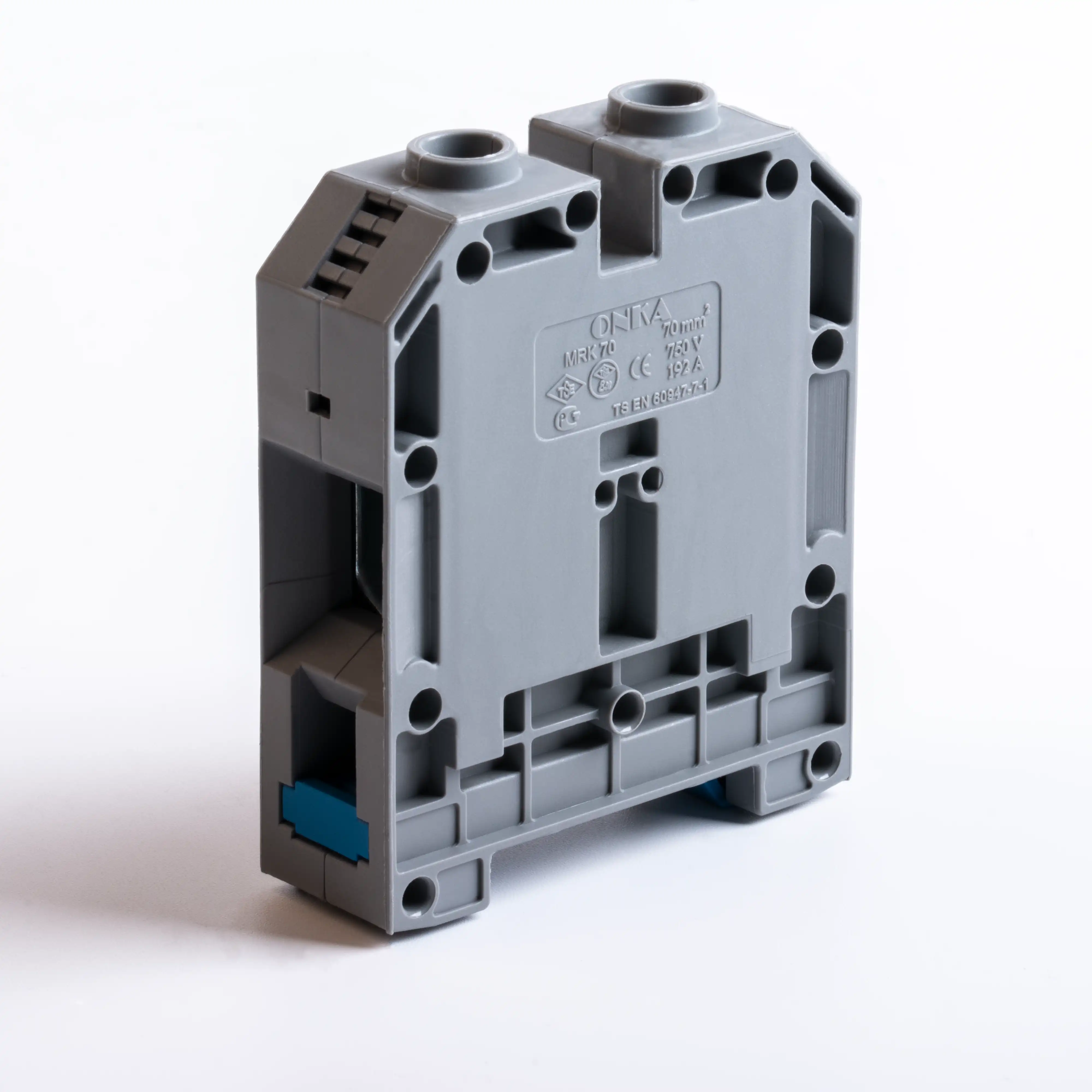 MRK 70mm² VİDA BAĞLANTILI RAY KLEMENS GRİ - Ürün Görseli