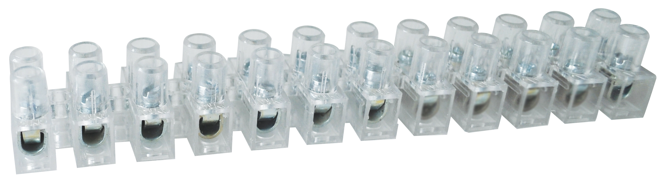 NO:0 0,75-1,5mm² V2 POLİKARBON SIRA KLEMENSLER ŞEFFAF - Ürün Görseli