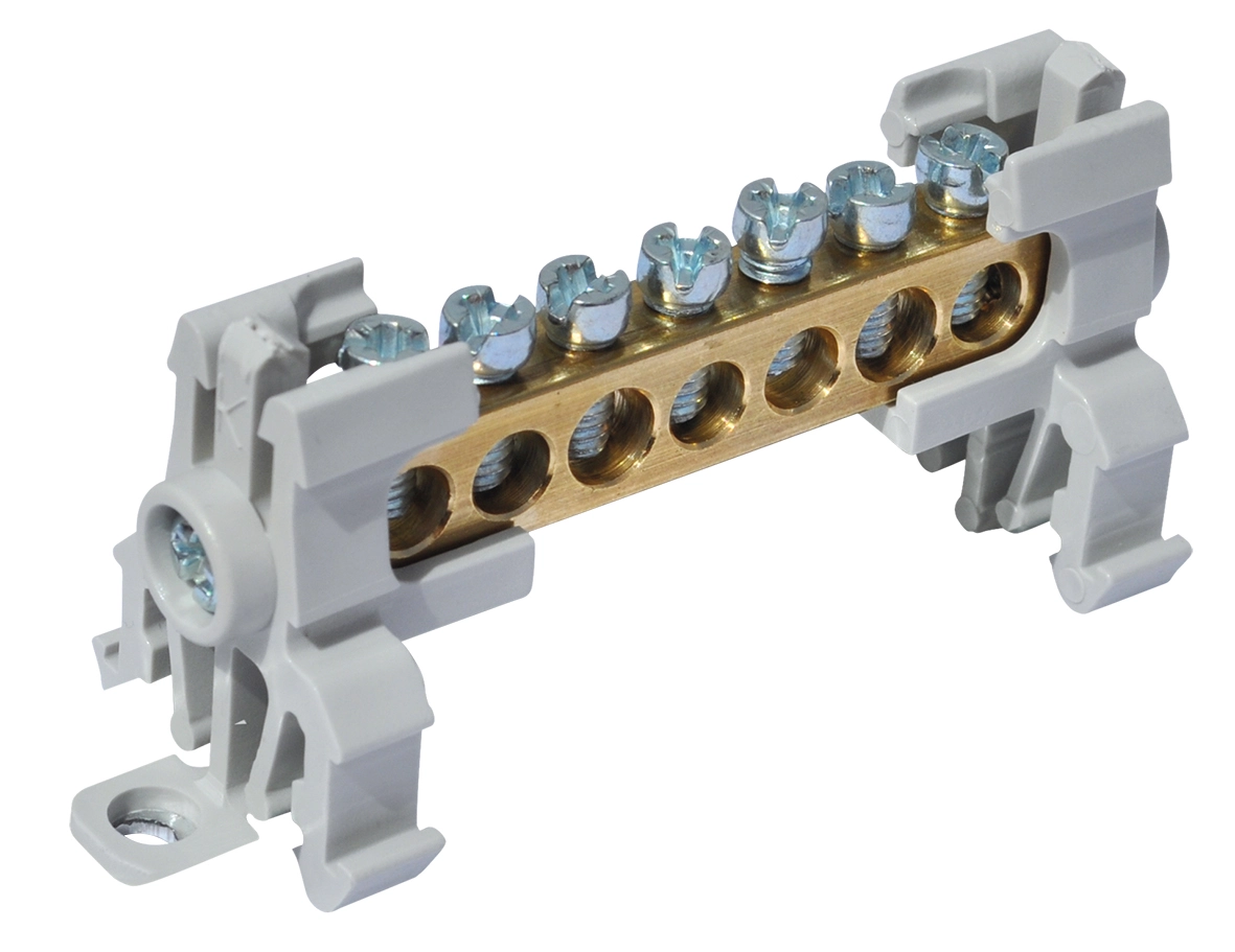 6.5x9mm² 2/8 TEK KUTUPLU DAĞITICI ÜNİTE, KAPAKSIZ - Ürün Görseli