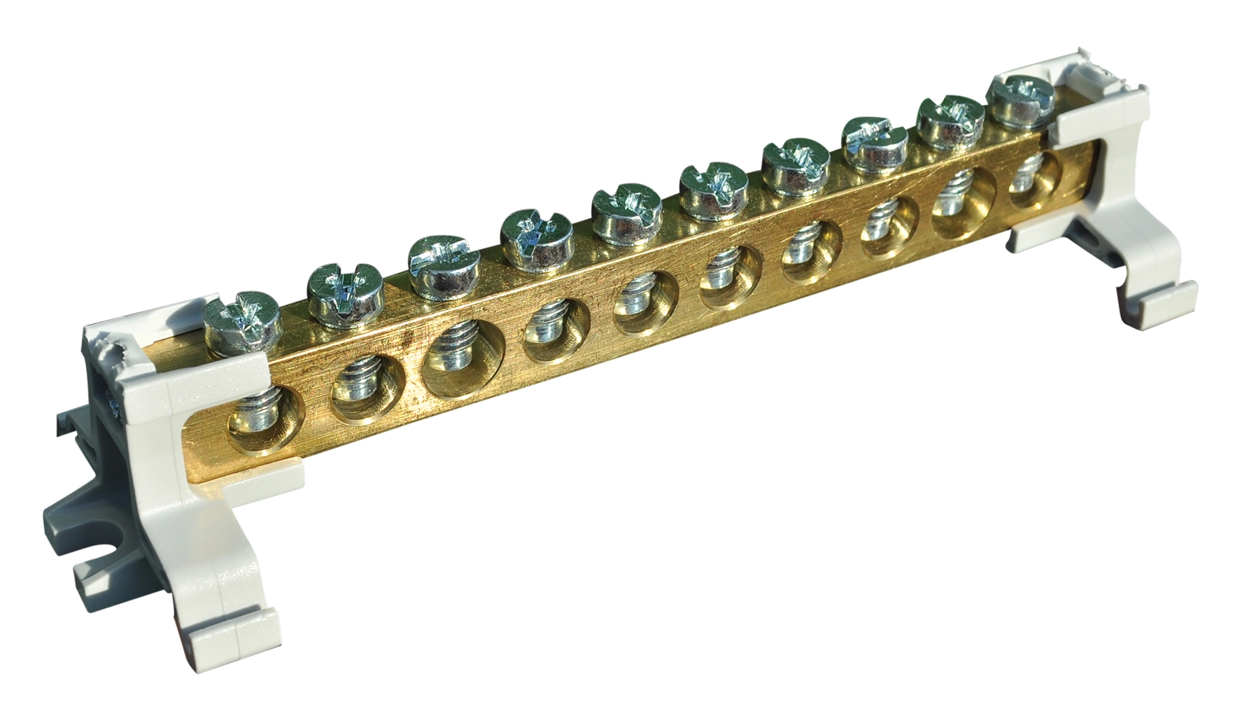 10x15mm² 2/5 TEK KUTUPLU DAĞITICI ÜNİTE, KAPAKSIZ - Ürün Görseli