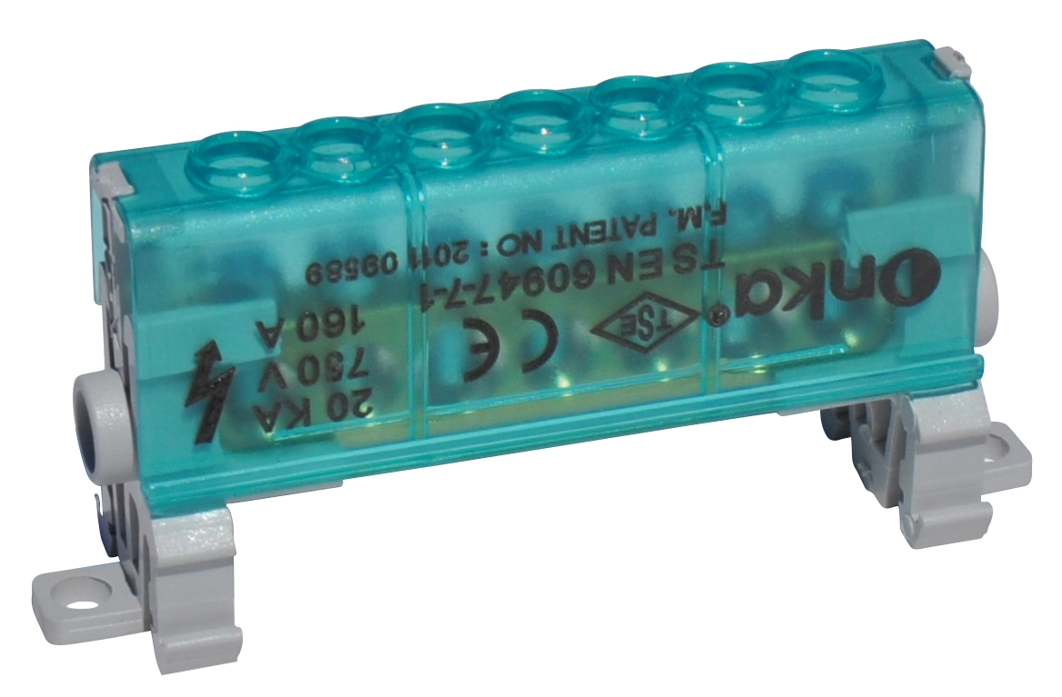 7x12mm² 2/8 TEK KUTUPLU KAPAKLI DAĞITICI ÜNİTE - Ürün Görseli